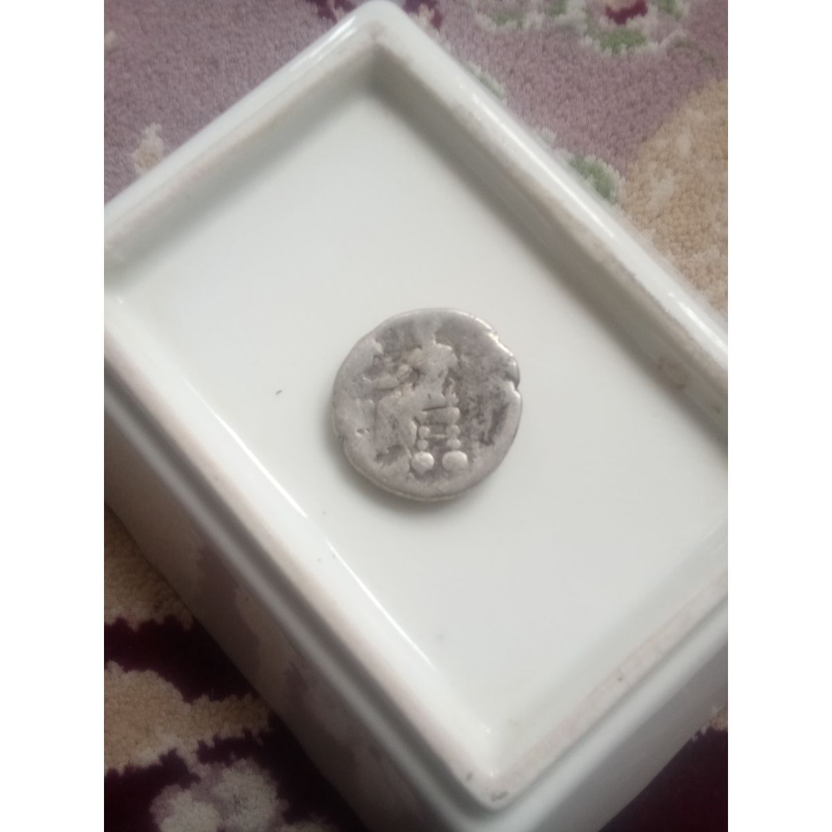 سکه نقره دوره روم باستان