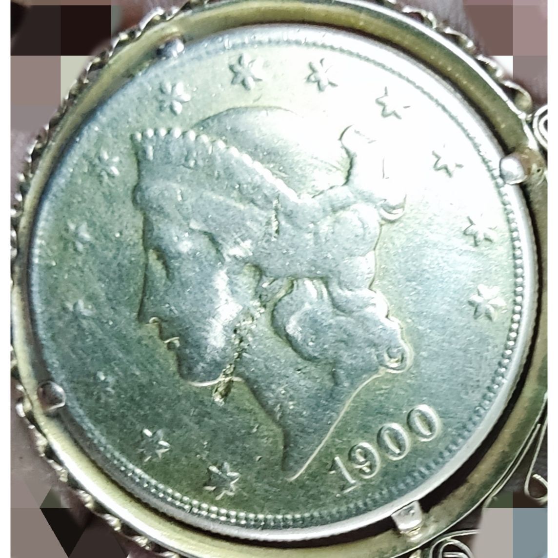 اصالت سکه طلا دوعقابی 1900 