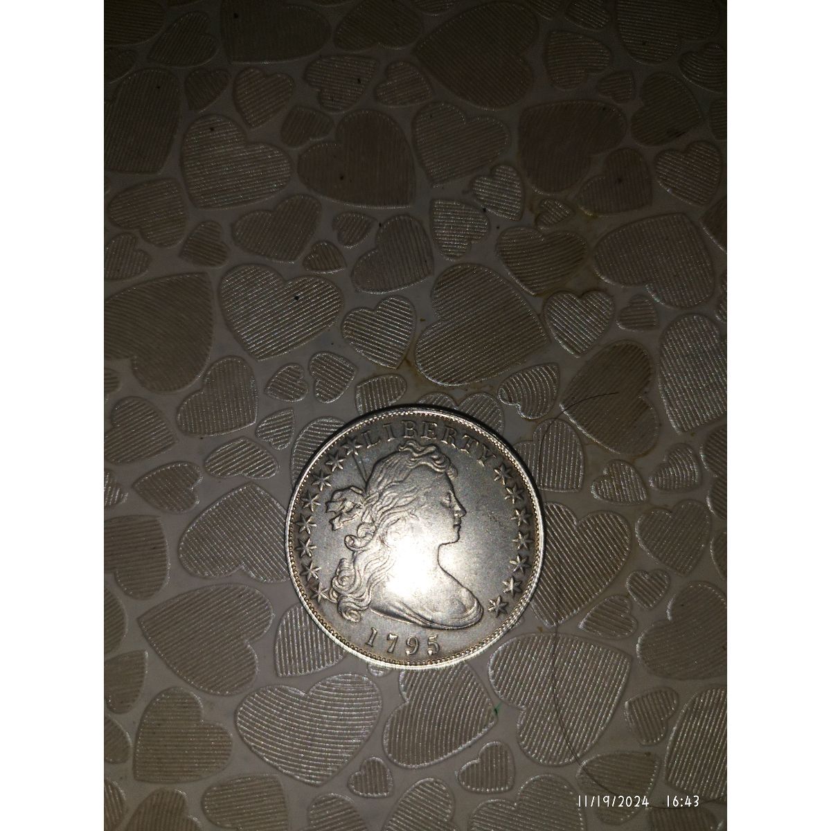 سکه یاد بود آمریکا ۱۷۹۵ لیبرتی
