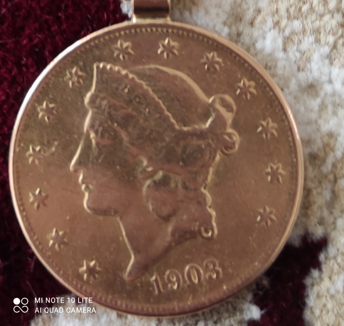 سکه بیست دلاری امریکایی 1903 طرح s 