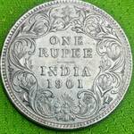 درخواست قیمت گذاری یک روپیه نقره 1901 ویکتوریا