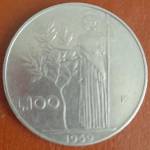 ارزش سکه 100 لیر ایتالیا 1959