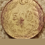 ارزش سکه 500 لیر ترکیه
