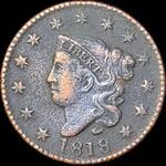 سکه 1 سنت 1819 آمریکا